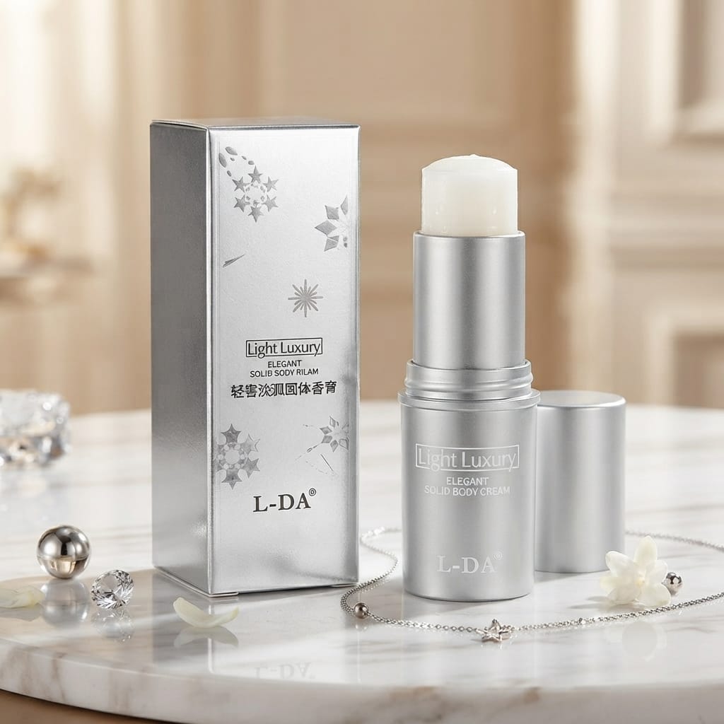 (03 Tender Rose)  L-DA Light Luxury Elegant Solid Body Cream Stick