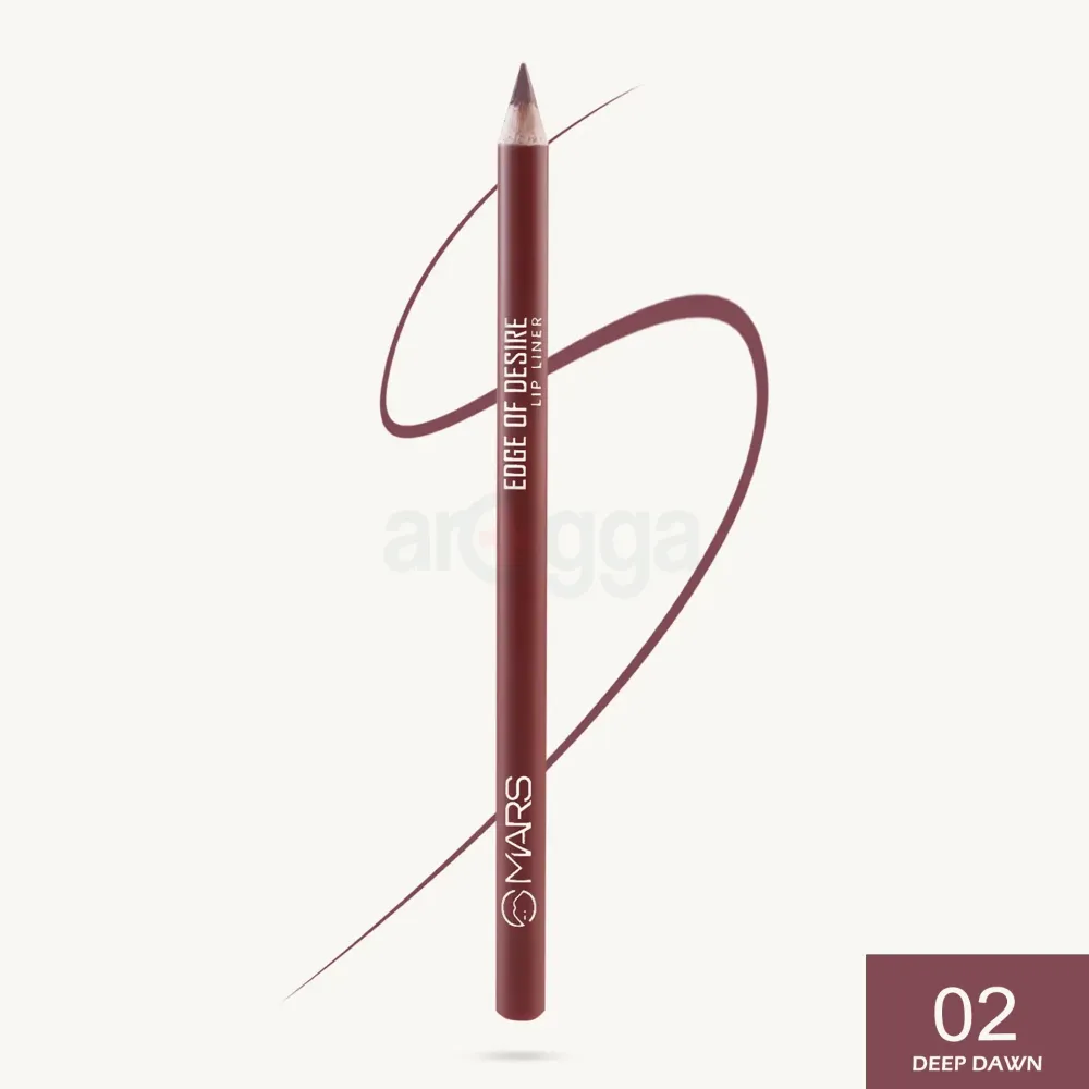 MARS Edge of Desire Matte Lip Liner Pencil - 02 Deep Dawn (1.4g)