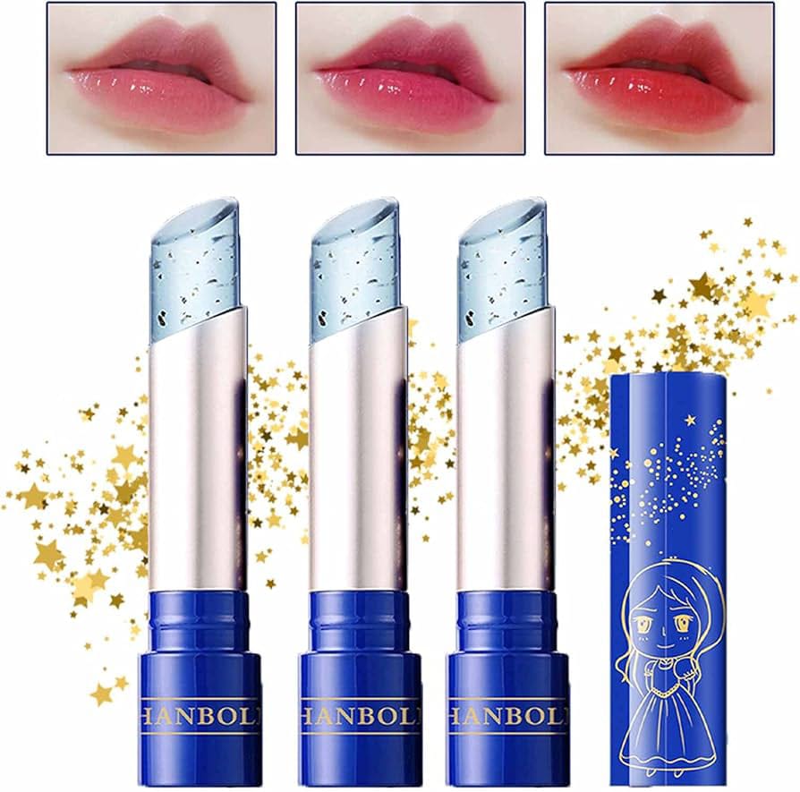 HANBOL 24K Gold Temperature Color Changing Jelly Lip Balm - Thumbnail 3