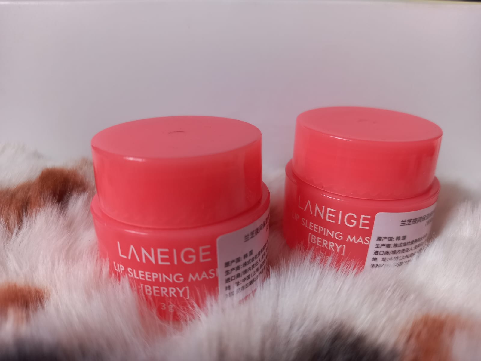 LANEIGE Lip Sleeping Mask [Berry] - 3g (Mini) - Thumbnail 3