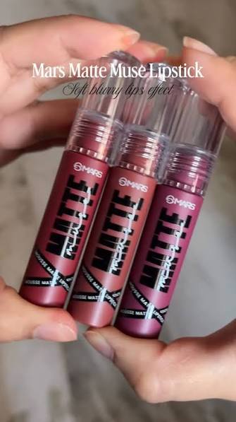 MARS Cosmetics Matte Muse Mousse Lipstick (3ml) - Thumbnail 3